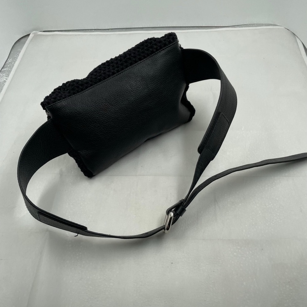 Rachel Comey Black Crochet Belt Bag (Fanny Pack) - Picture 4 of 8